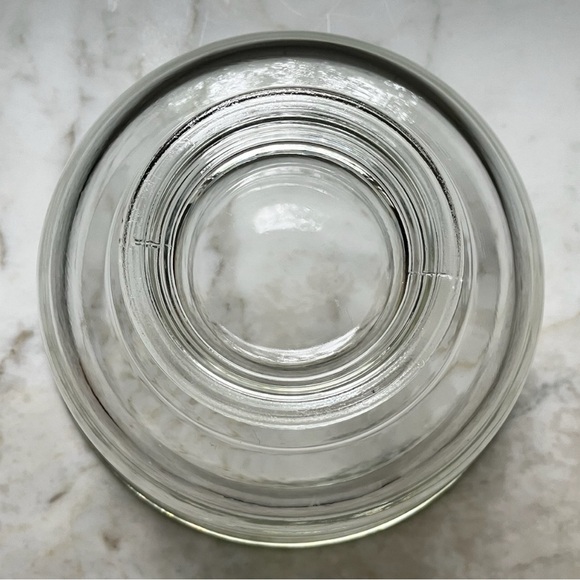 Vintage Green Glass Handblown Bowl - Picture 11 of 13